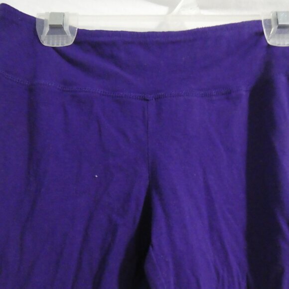 Kids Violet Purple Leggings In Excellent Condition | Stretchy Waistband - Picture 4 of 14